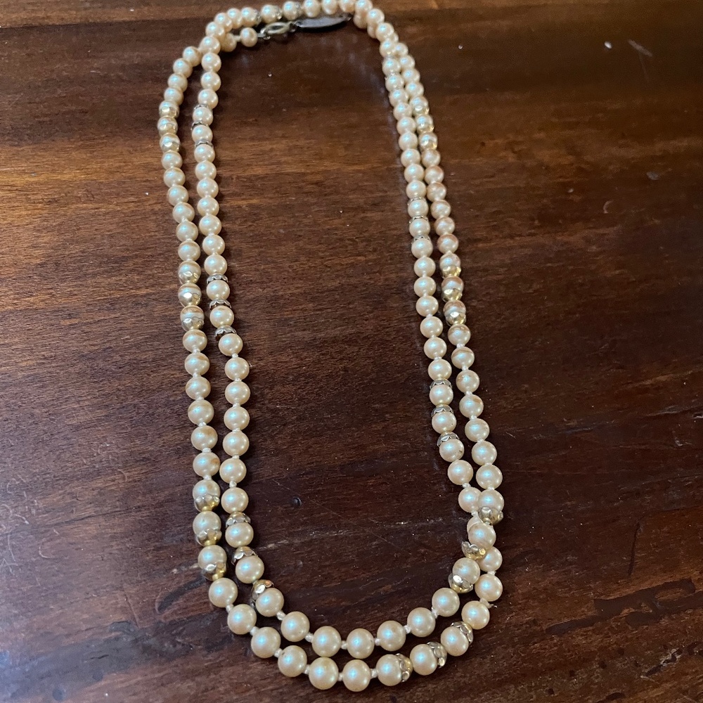 Pink "Pearl" Necklace